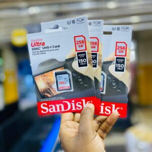 SanDisk Ultra 256GB SDXC UHS-I Card - 150MB/s Speed for Cameras & 4K UHD Video
