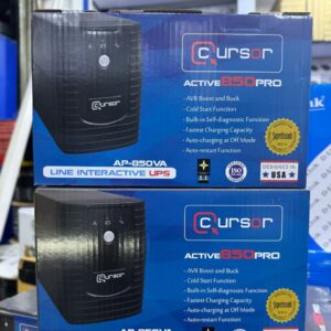 Cursor Active 850 Pro Line Interactive UPS 850VA - AVR & Fast Charging for Uganda