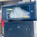 4u Server Rack Cabinet | Network Data Enclosure with Glass Doo