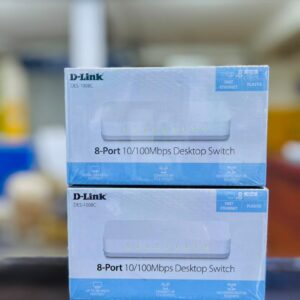 D-Link DES-1008C 8-Port 10/100Mbps Fast Ethernet Desktop Switch