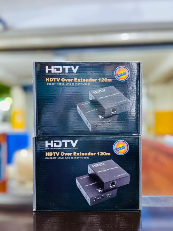 HDTV Over Extender 120M - 1080P HDMI Extender for Multiple Displays