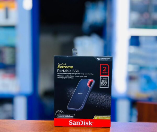 SanDisk Extreme Portable SSD 2TB - High-Speed External Storage