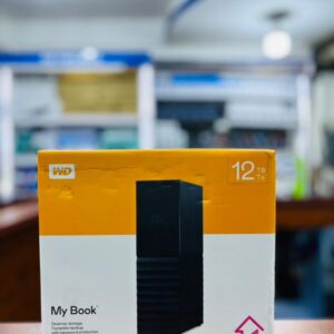 WD My Book 12TB Desktop Hard Drive - Password Protection & Backup