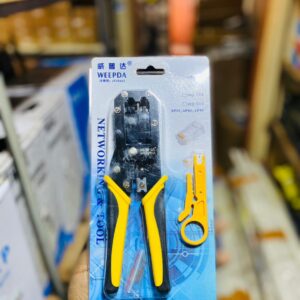 WEEPDA Networking Crimping Tool Kit with Cable Stripper - Essential for LAN